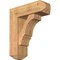 Ekena Millwork Balboa Craftsman Smooth Bracket w/ Offset Brace, Western Red Cedar, 7 1/2"W x 22"D x 26"H BKT0806X22X26BOA04SWR - alternate 1